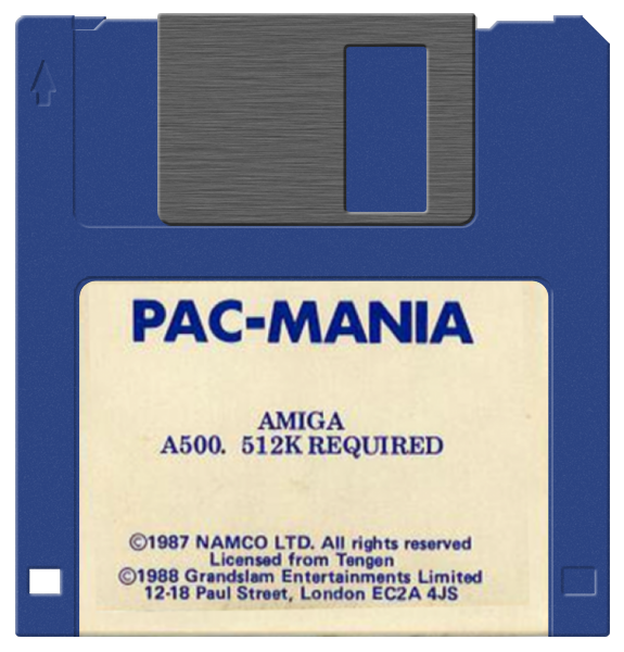 Pacmania media 7 for Amiga